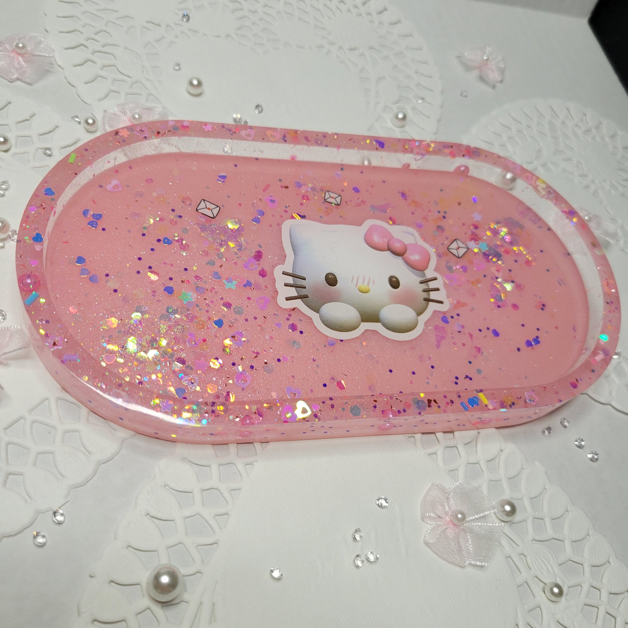 Hello Kitty Trinket Tray – CuteAsACookieCrafts