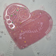 Load image into Gallery viewer, Pink Heart Manifest It! Kawaii Rolling Tray

