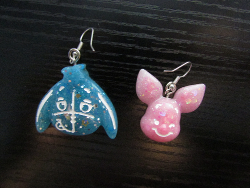 Adorable Eeyore and Piglet earrings!